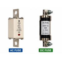 AC Fuse vs DC Fuse: nola funtzionatzen duten, gako desberdintasunak eta tentsio balorazioa