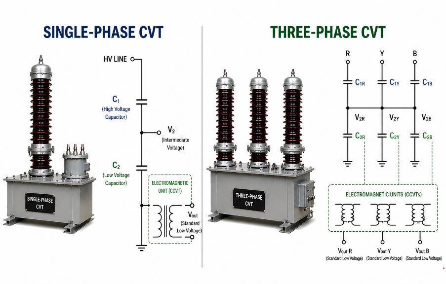Single-Phase vs Three-Phase CVT