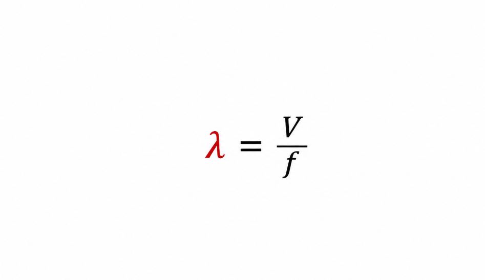 Wavelength Formula
