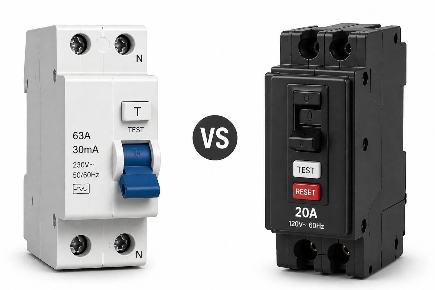 RCD and GFCI Breaker